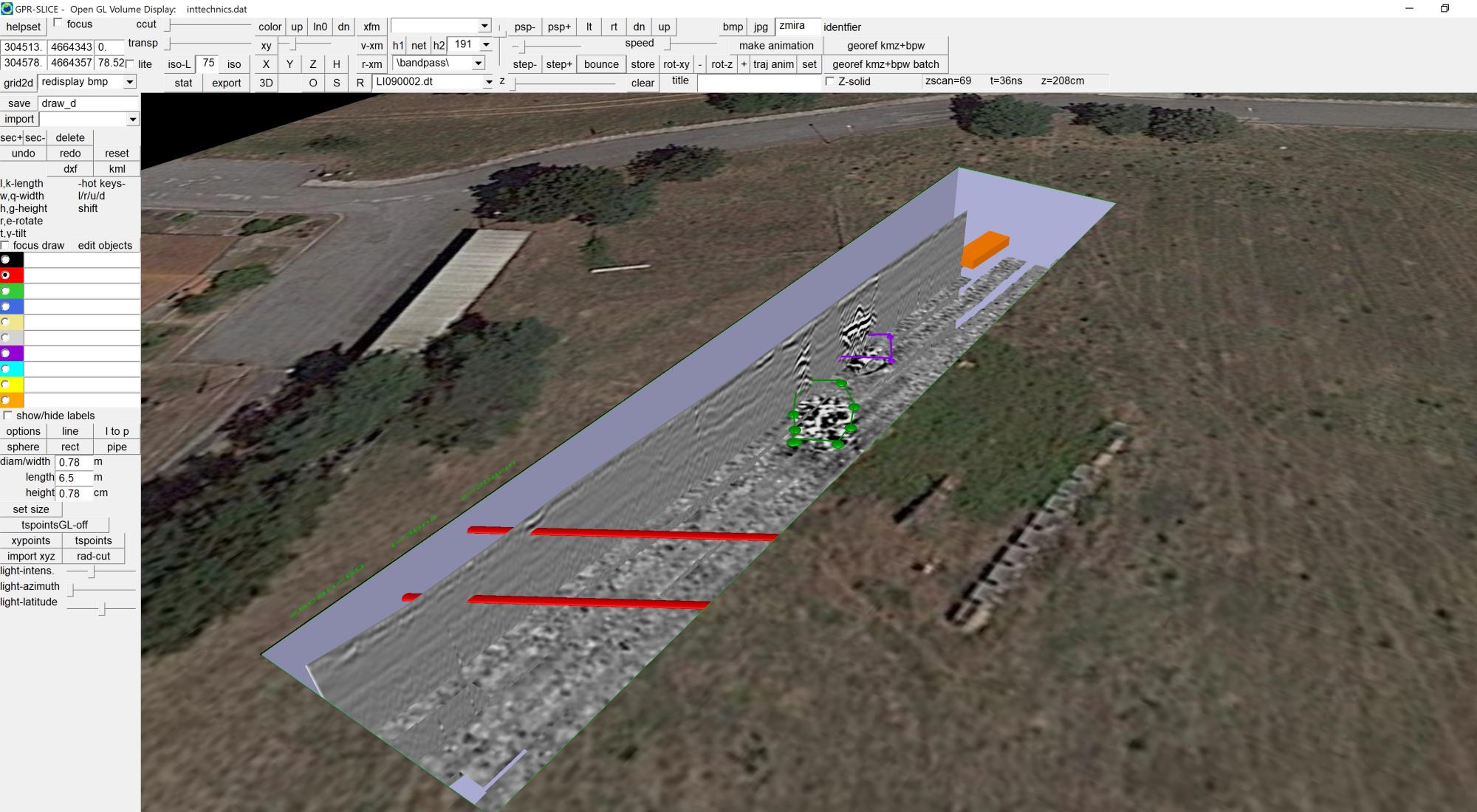 Gpr Slice Software